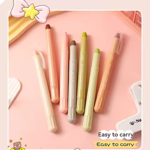 8pcs Bible Highlighters, Morandi Colors,Non Bleeding Bible Safe Highlighters, Gel Pen Kawaii Graffit