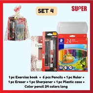 [Super Stationery] Set Hadiah Alat Tulis Stationery Hamper Gift Sets School Gift