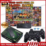 UNIQUE Game stick 4K 64G/Gaming/ Video Console Game 64G Built-in 20300 Retro Handheld Game Console W