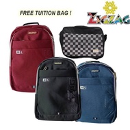 ZIGZAG 9035 Series Backcare Support Backpack (New 2024) or Beg Sekolah Jenama ZIGZAG Terbaru 2024 OR