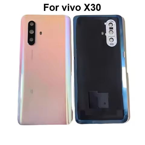 Back Battery Cover For vivo X30 Back Cover Rear Case Housing Door Repair Replacement For vivo X30 V1