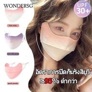 Summer Ice Silk Mask Breathable Face Mask Sunscreen Face Scarf Face Cover UV Protection Face Scarves Face Gini Mask Sports