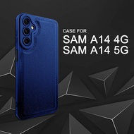 Folstore Case SAMSUNG A14 4G 5G Softcase Premium Leather Pro Casing SAMSUNG A14 4G 5G