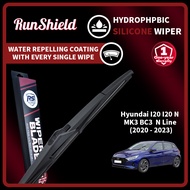 RunShield For Hyundai I20 I20 N MK3 BC3 2020 - 2023 N Line Rear Wiper Hydrophobic Coating Silicone W