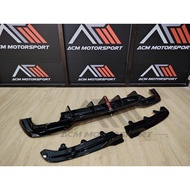 Bmw g20 vt rear diffuser