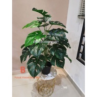 80CM Pokok Hiasan Keladi, Pokok Hiasan Monster Pokok Viral /Branches Artificial Plant / Plastic Plan
