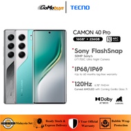 TECNO CAMON 40 Pro 4G / 5G (16GB* RAM + 256GB ROM) Smartphone