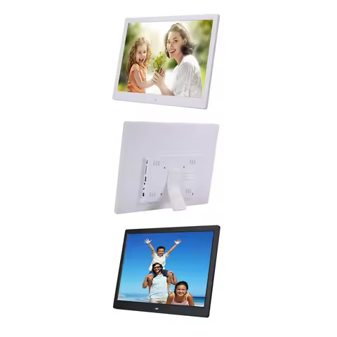 My Home 15.4 Inch Digital Picture Frame HD 1280X800 Electronic Photo Frame Music Movie Video Player 