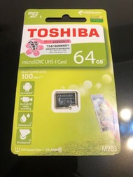 Toshiba microSDXC 64gb sd card