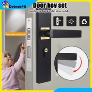 Bedroom Door Knob Door Lock Room Electronic Door Knob Magnetic Absorption Mute