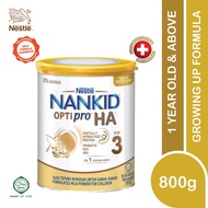 [East Malaysia] NANKID OPTIPRO® HA® 3 800g Partialy Hydrolysed Growing Up Milk (1-3 years & Above)