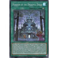 [ Yu-Gi-Oh ] 01 game card INFO-AE056 Mansion of the Dreadful Dolls (SR)