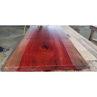 2“(T)INCH x 18"(W)INCH x 7'(L)FEET Rengas Live Edge Slab Hard Wood