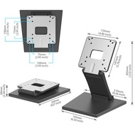 Monitor VESA Stand Foldable Table Top TV Stand Monitor Universal Stand Adjustable 13-27 inch Monitor