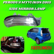 Original Perodua Myvi Icon Axia Bezza Side Mirror Lamp Signal Lampu 100% New Baru Genuine
