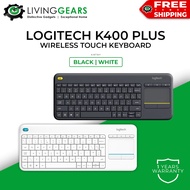 Logitech K400 Plus Wireless Touch Pad HTPC keyboard PC Connected TVs