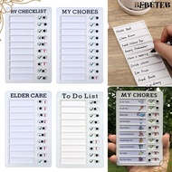 BEBETEB Checklist Daily Planner Reusable My Chores Student Planning Board