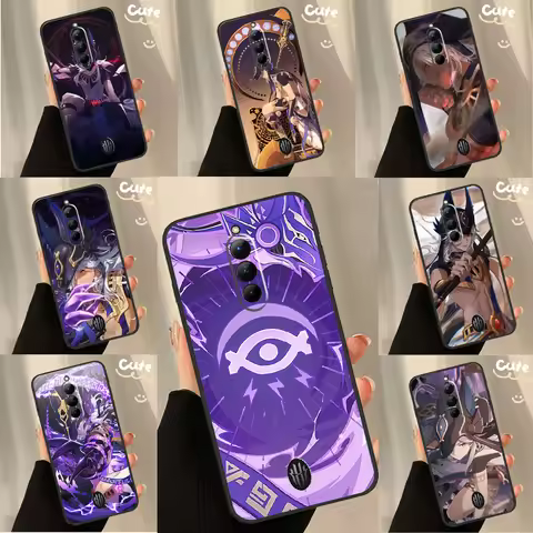 Genshin Impact Cyno Case For Nubia Red Magic 8S 9S Pro Plus 6S 7S 6 7 Pro 6R 5G RedMagic 9 8 10 Pro 