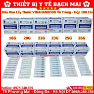 Vinahankook Medication Needles Box Of 100 Pieces Of Sizes 26g, 23g, 20g, 18g