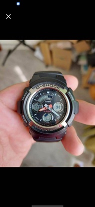 Đồng hồ nam Casio Gshock AW-590 size 45mm độ mới cao 98% dây khóa zin nguyên bản casio ghsock