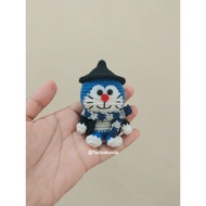 Doraemon Costume Ravenclaw knitted keychain