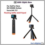 For Insta360 X5/GoPro 13/DJI Action 5 4 3 Insta360 Floating Selfie Stick Tripod