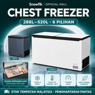 Snowflk Freezer Inverter Chest Freezer Refrigerator Mini Freezer Multifunction Upright Freezer Peti 