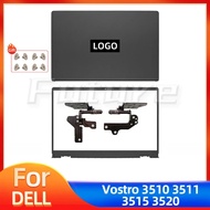 New Laptop Case For Dell Vostro 15 3510 3511 3520 3525 Lcd Back Cover Front Bezel Hinges Top Case 0d