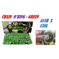 CHAIN 415 O'RING- GREEN