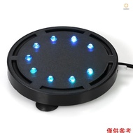 (andoer)Submersible LED Air Bubble Light Colorful Decoration for Aquarium Fish Tank