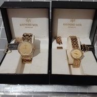 Jam tangan couple Raymond Weil 9946 Emas 18K