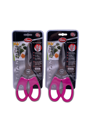 卡樂斯 - 美國品牌 - 2件套裝Clauss8.5吋鈦金屬塗層可拆卸抗菌廚師剪刀