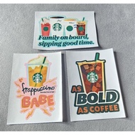 Starbucks Drive Thru Stickers
