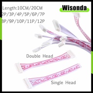 10Pcs 2P/3/4/5/6/7/8/9/10/11/12 Pin JST XH2.54 2.54mm Pitch Female to Female Plug Wire Cable Connect