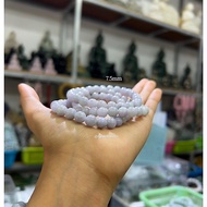 Hot Item Lilac Glow Edit| Purple Jade Bracelet Size 7.5 Mm.