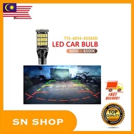 1 PC T15 W16W LED Canbus Reverse Light Bulbs 921 4014 45SMD LED Day Brake Lights