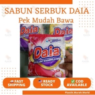 Sabun DAIA travel pack 100gram detergent powder