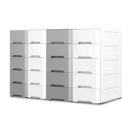 [特價]【Mr.box】簡約優雅5層細縫收納櫃-寬20cm(寬20cm(白色)