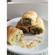 Feta Spirolina- 12pcs Feta Cheese and Spinach Swirls/Rolls