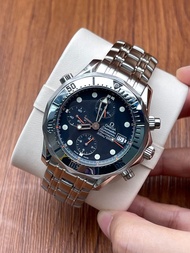 🔥🔥[現貨]OMEGA Seamaster 歐米茄海馬300 2598.80.00 藍面 41.5mm 自動機械 2011年全套 omega/omega seamaster/omega speedma