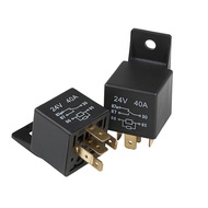 Motor Car Relay 5 Pin 24V Coil 40amp Spdt 40A 28VDC, Contactor Relay Switch Power, Auto Switches POW