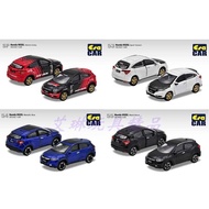 Ready Stock ERA 1: 64 Honda Hamachi Vezel Advan Blue Black White Black Cover Sport Alloy Model