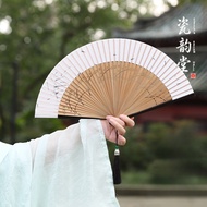Chinese Antique Folding Fan Dance Fan New Chinese Bamboo Fan Portable Folding Fan Dance Dedicated Fo