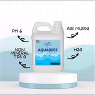 Aquadest / Akuades / Aquades / Air Suling Murni / Air Destilasi / Air