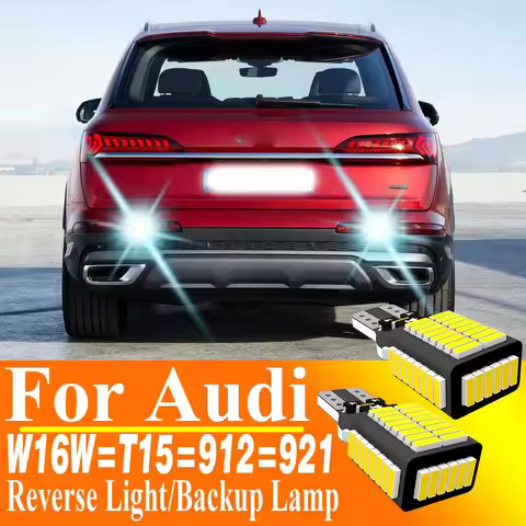 2pcs W16W T15 921 Led Canbus Reverse Light Bulb Backup Lamp For Audi Q7 4L 4M Q5 8R FY A1 8X Q3 8U F