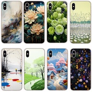 for iphone xs/xs max/se 2016/se 2020/se 2022 cases Soft Silicone Casing phone case cover