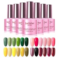 Juelisher Top Coat / Base Coat  เคลือบสีเล็บ ท็อปโค้ด และ รองพื้นยาทาเล็บเจล 7.3 ml ทาเล็บเจล สีทาเล