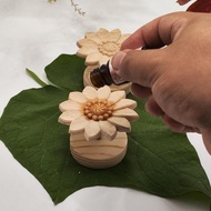 Aromatherapy Essential Oil Diffuser Wood, Fireless Scent Diffuser, Modular Wooden Diffuser