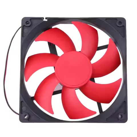 120x120x25mm Cooling Fan DC 12V 12cm 120mm Cooler Fan 2Pin Computer Case Fan Laptop GPU DC Cooling F