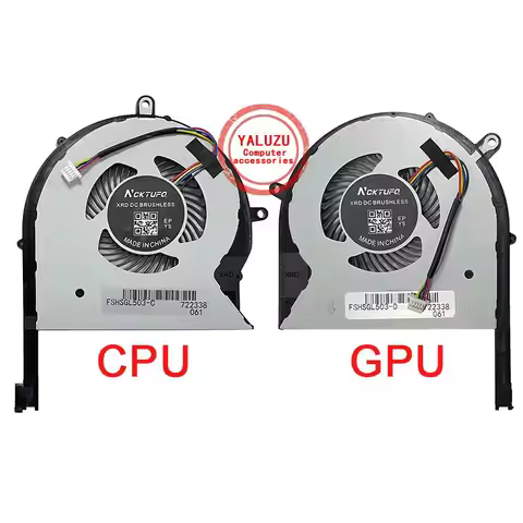 New Laptop CPU GPU Cooling Fan For ASUS GL503G GL503GE GL703GE PX703GE GL703